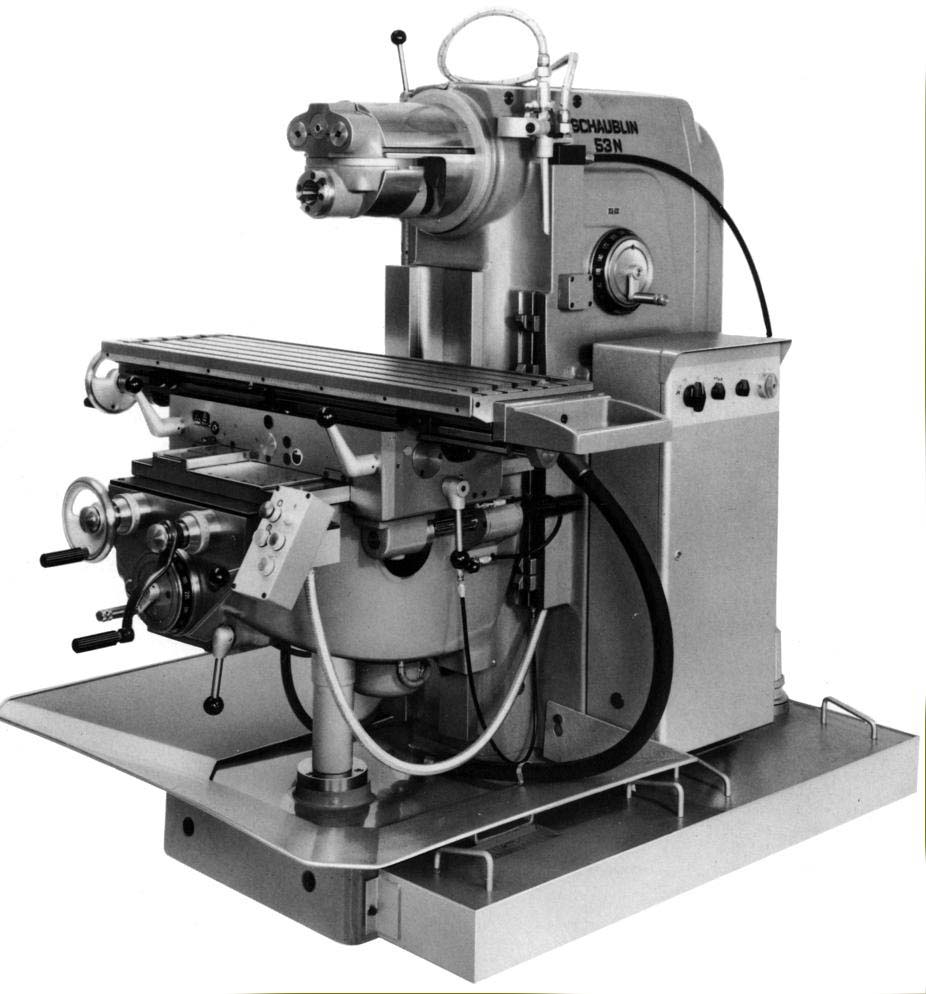 Фото фрезерного універсального верстата Schaublin 53N